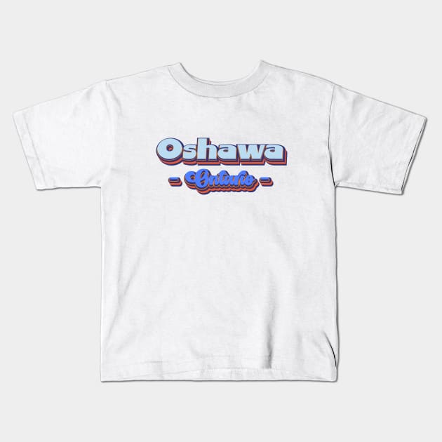 Oshawa, Ontario | I Love Oshawa Kids T-Shirt by Leo Stride